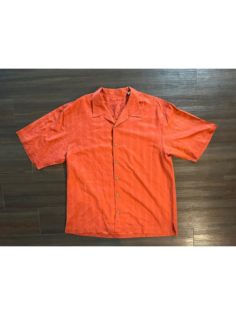 Tommy bahama red 100% silk XL Hawaiian shirt men